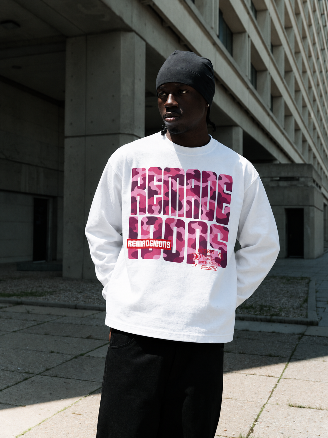 LONGSLEEVE CAMO ROSE