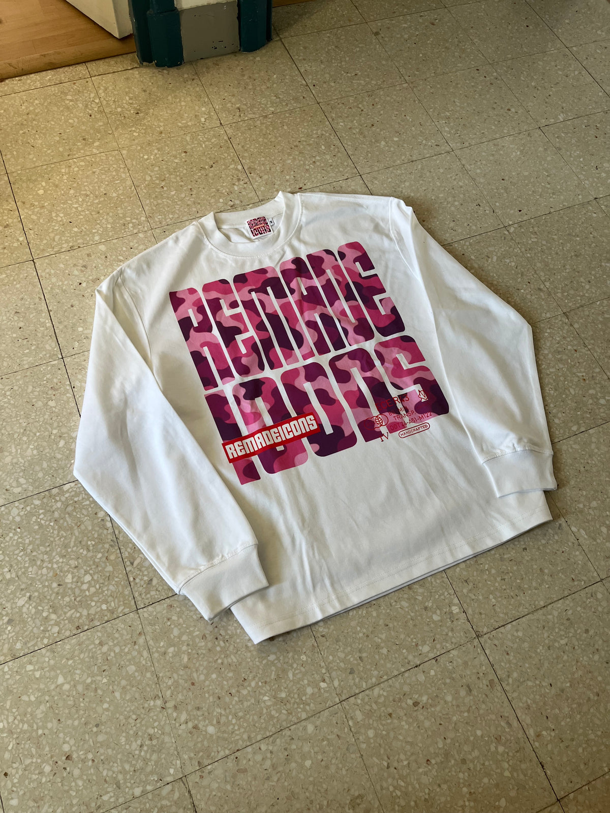 LONGSLEEVE CAMO ROSE